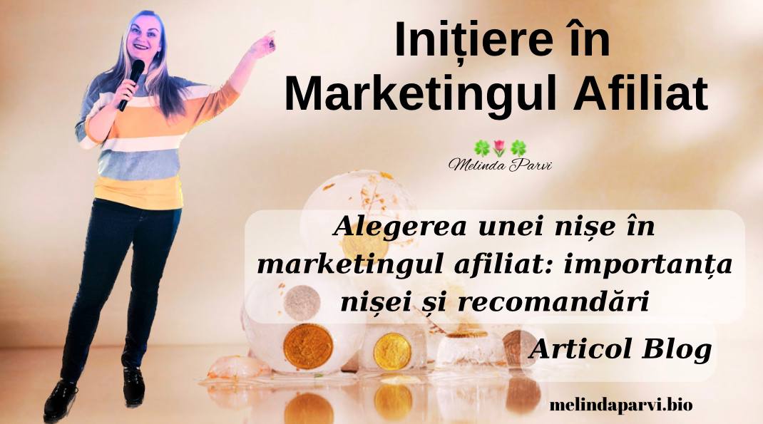 Alegerea unei nișe în marketingul afiliat: importanța nișei și recomandări